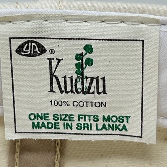 Vintage Chicago Hat Cap Ivory 90s Travel Tourist Tourism Snapback 6 Panel Kudzu - Picture 8 of 9